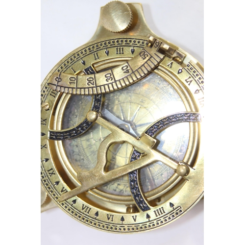 883 - SEXTANT, COMPASS AND WEATHER BAROMETER