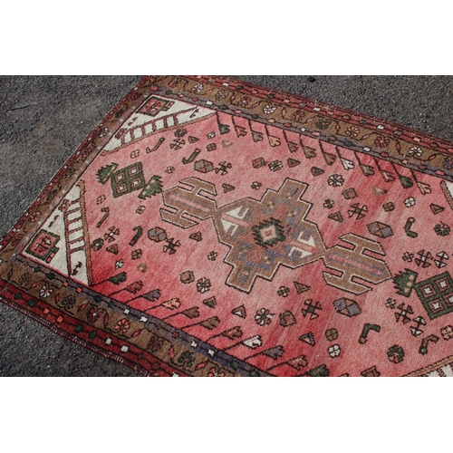 237 - VINTAGE EASTERN WOOL RUG 
190 X 94CM