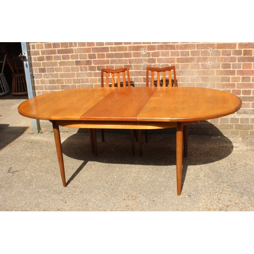 89 - RETRO G PLAN FRESCO DINING TABLE AMD 6 CHAIRS 
49 X 43 X 90CM