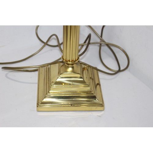 215A - VINTAGE BRASS COLUMN LAMP
66CM