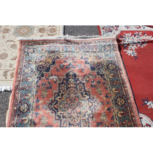 216 - 4 X MODERN RUGS 
160 X 90CM