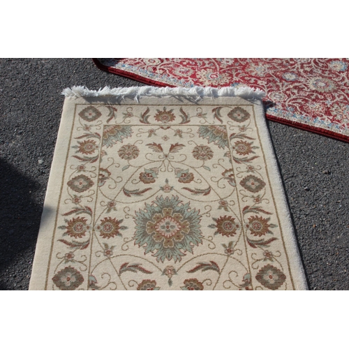 216 - 4 X MODERN RUGS 
160 X 90CM