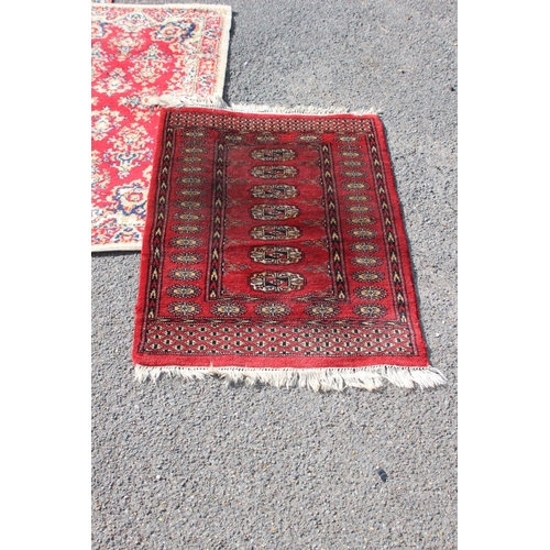 217 - 3 X VINTAGE RUGS 
166 X 83CM