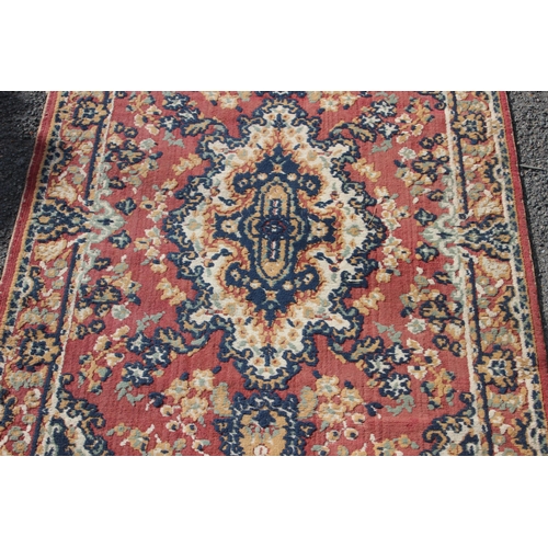 217 - 3 X VINTAGE RUGS 
166 X 83CM