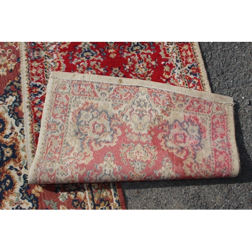 217 - 3 X VINTAGE RUGS 
166 X 83CM