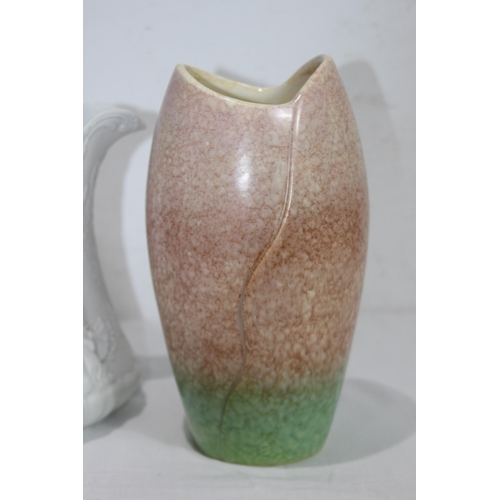 240 - PORTMEIRION PARIAN JUG AND SYLVAC VASE
27CM