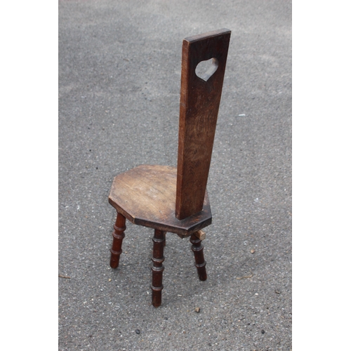 30 - 19TH CENTURY SEWING CHAIR 
32 X 34 X 87CM