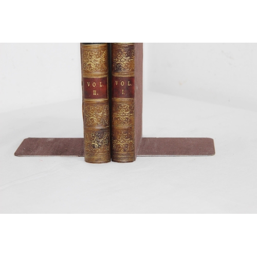 331 - PAIR OF BOOKENDS IN THE FORM OF BOOKS 
18CM