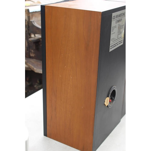 639 - PAIR OF WHARFDALE E.TWENTY SPEAKERS 
31 X 25 X 57CM
