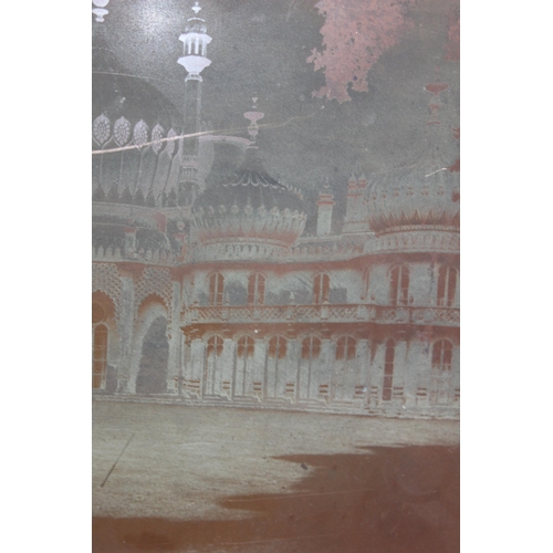 355 - COPPER PRINTING PLATE OF BRIGHTON PAVILION 
41 X 31CM