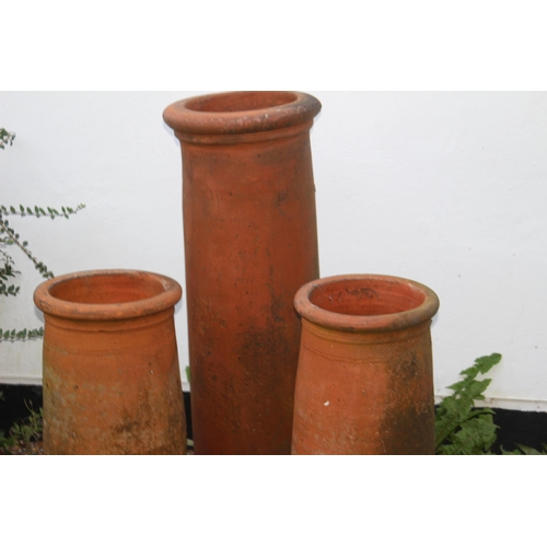 97 - 3 X GARDEN CHIMNEYS
90 X 31CM