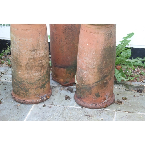 97 - 3 X GARDEN CHIMNEYS
90 X 31CM