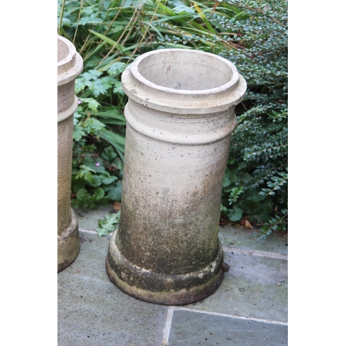 98 - 2 X GARDEN CHIMNEYS one A/F 
59 X 31CM