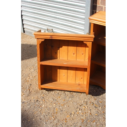 2 - 3 X NATURAL PINE SHELVES
61 X 22 X 77CM