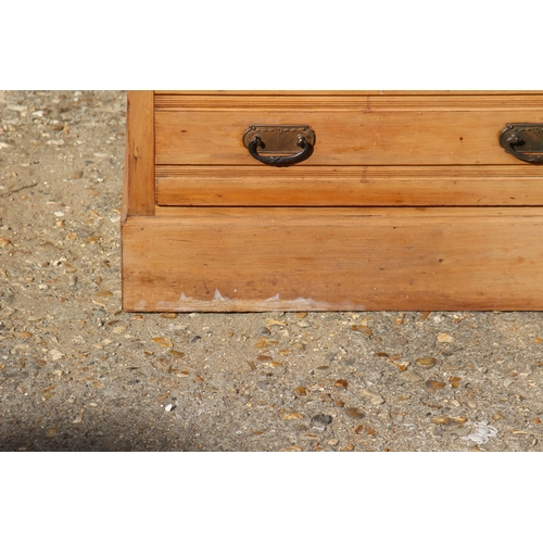 3 - SATIN WOOD CHEST OF 3 DRAWERS 
84 X 46 X 79CM