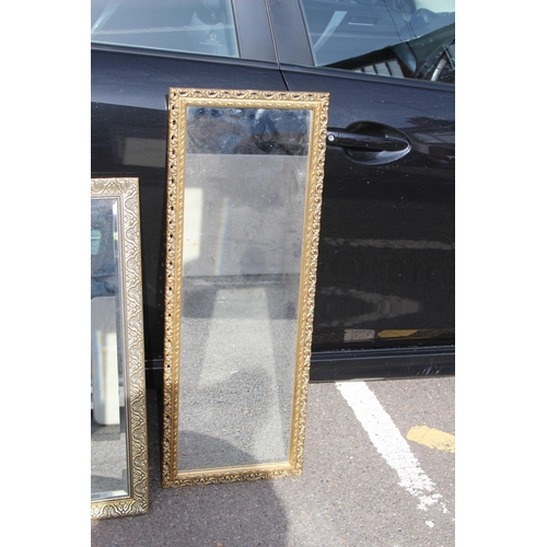 122 - 3 X MIRRORS 
100 X 37CM