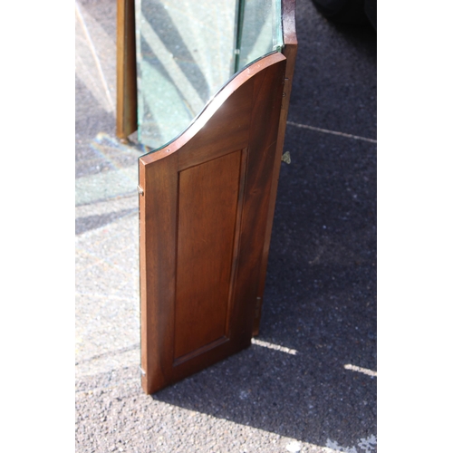 136 - 2 X VINTAGE DRESSING TABLE MIRRORS 
78 X 76CM