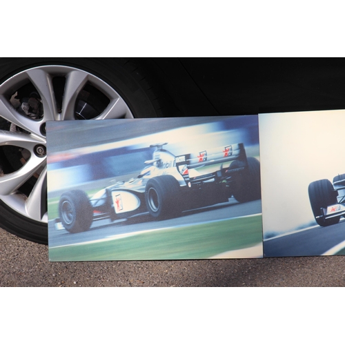 146 - 5 X FORMULA ONE PRINTS 
61 X 40CM