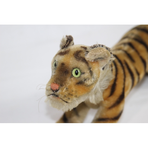 580 - VINTAGE 1950'S STEIFF TIGER
37CM