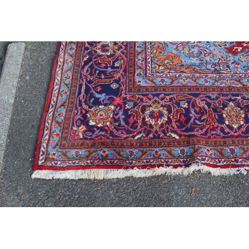 221 - LARGE IRANIAN SARUQ WOOL RUG 
406 X 297CM