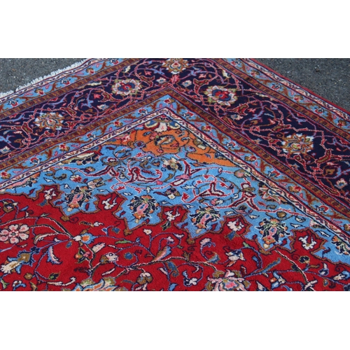 221 - LARGE IRANIAN SARUQ WOOL RUG 
406 X 297CM