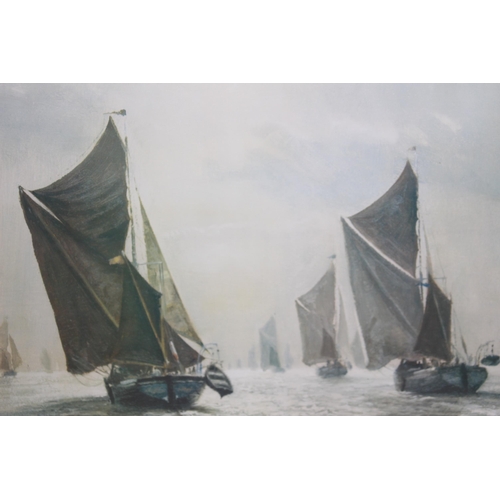 170 - 2 X BOATING SCENE PRINTS 
60 X 78CM