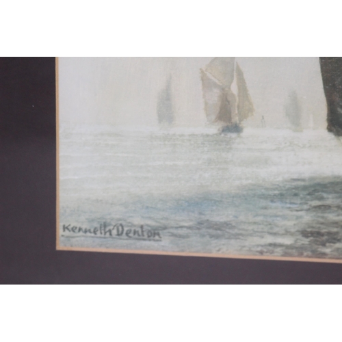 170 - 2 X BOATING SCENE PRINTS 
60 X 78CM