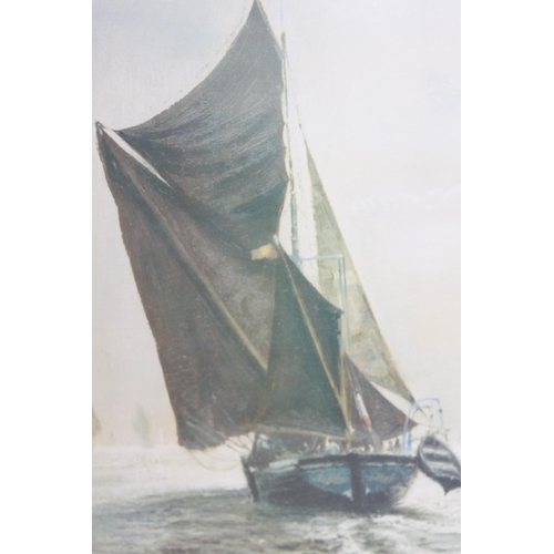 170 - 2 X BOATING SCENE PRINTS 
60 X 78CM