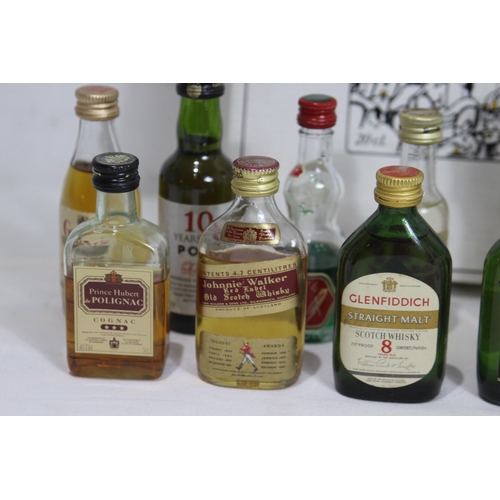 602 - JOB LOT OF MINIATURES AND ALCOTRICINE AMPOULES PASTIS TASTING SET