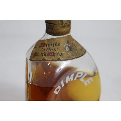 609 - BOTTLE OF DIMPLE WHISKEY - OPENED