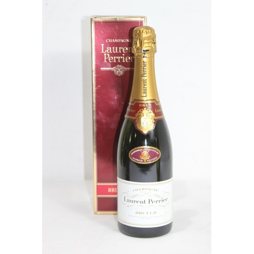 618 - BOXED BOTTLE OF LAURENT PERRIER CHAMPAGNE