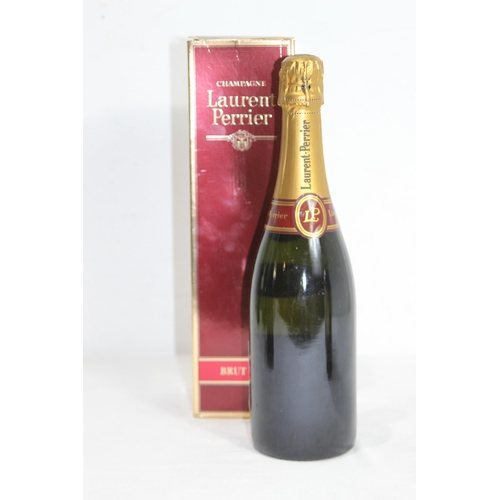 618 - BOXED BOTTLE OF LAURENT PERRIER CHAMPAGNE