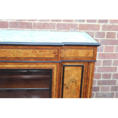 44 - ANTIQUE VICTORIA DISPLAY CABINET 
109 X 42 X 114CM