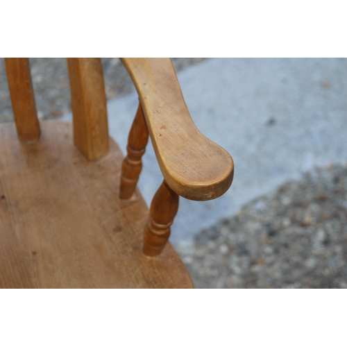 51 - 6 X PINE FARMHOUSE CHAIRS INCLUDING 2 CARVERS
57 X 47 X 91CM