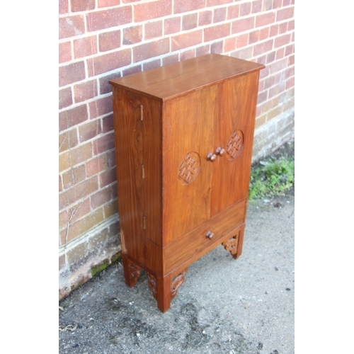 83 - ORIENTAL CD CABINET 
55 X 26 X 92CM