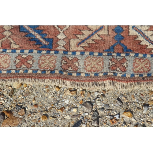 222 - VINTAGE GEOMETRIC EASTERN RUG
218 X 144CM