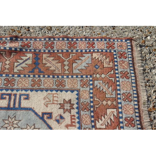 222 - VINTAGE GEOMETRIC EASTERN RUG
218 X 144CM