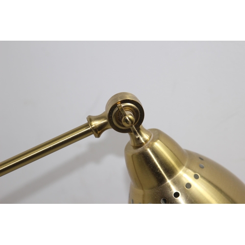 204 - 2 X BRASS LAMPS