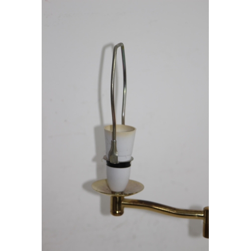 204 - 2 X BRASS LAMPS