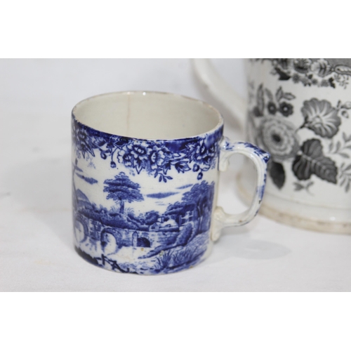 315 - 3 X ANTIQUE COUNTRYSIDE MUGS