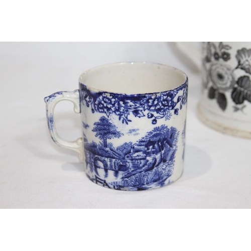 315 - 3 X ANTIQUE COUNTRYSIDE MUGS