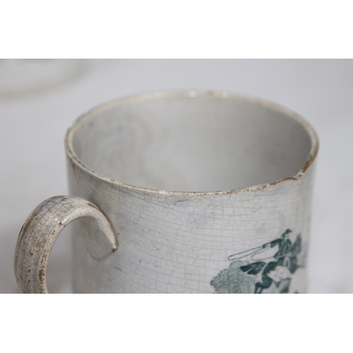 315 - 3 X ANTIQUE COUNTRYSIDE MUGS