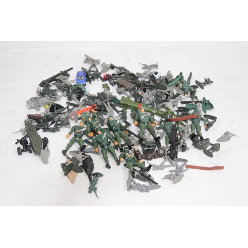 587 - QUANTITY OF PLASTIC FIGURES