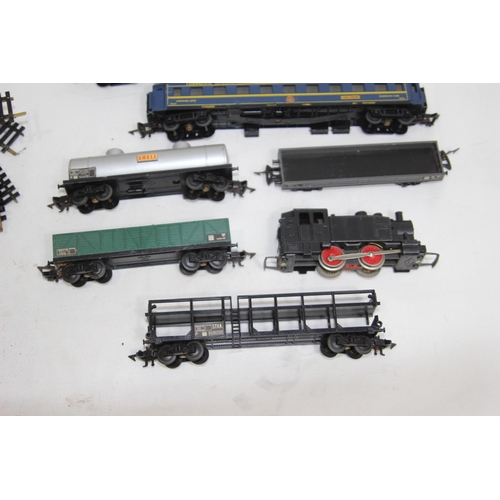 589 - VINTAGE A JOUEF TRAIN AND ACCESSORIES