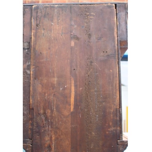 40 - ANTIQUE GRANDFATHER CLOCK CASE 
202 X 23 X 54CM