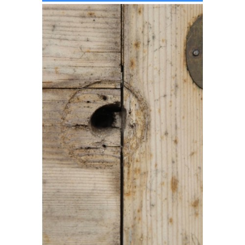 109 - ANTIQUE PINE DOOR
210 X 91CM