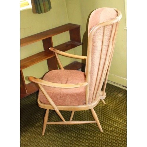 75 - RETRO ERCOL WINDSOR ARMCHAIR - REPAIR TO ARM
72 X 66 X 102CM