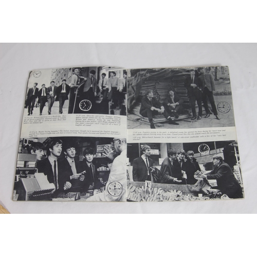 325 - SELECTION OF EPHEMERA RELATING TO THE BEATLES, JOHN LENNON, VE DAY, STATE FUNERAL OF WINSTON CHURCHI... 