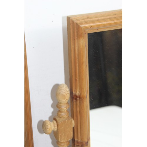 115 - 2 X PINE MIRRORS
46 X 49CM