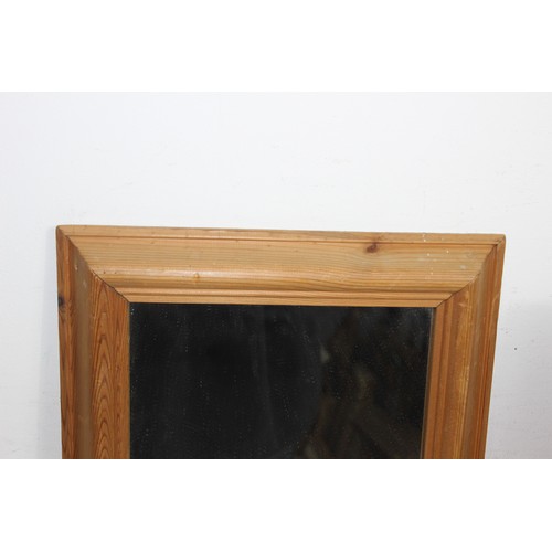 115 - 2 X PINE MIRRORS
46 X 49CM